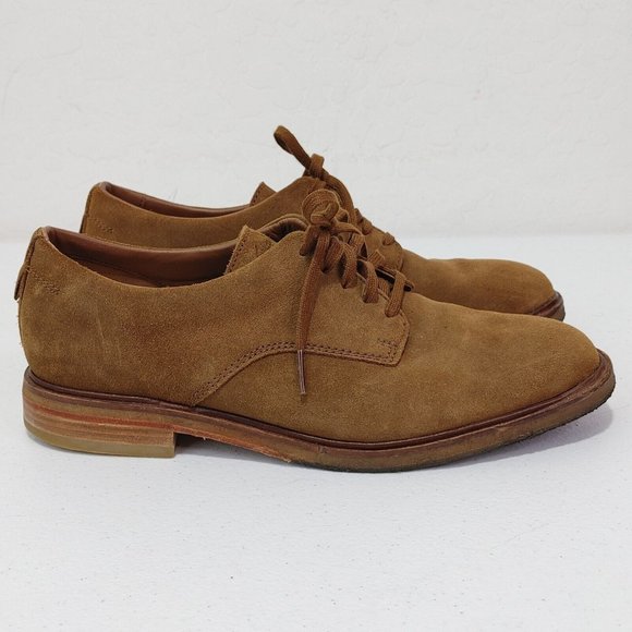 clarks tobacco suede Clarks Clarkdale Walk, Tobacco Suede /Leather Shoes Men\'s Size 8